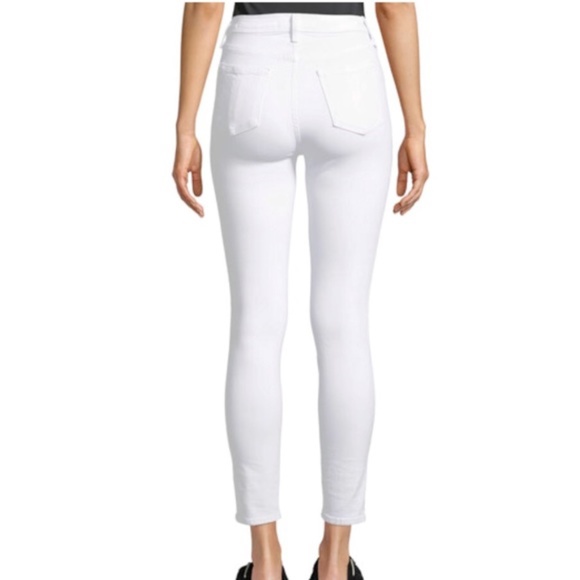 RAG & BONE White High Rise Ankle Skinny - Picture 9 of 9